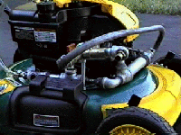 GEET Retrofitted Lawnmower